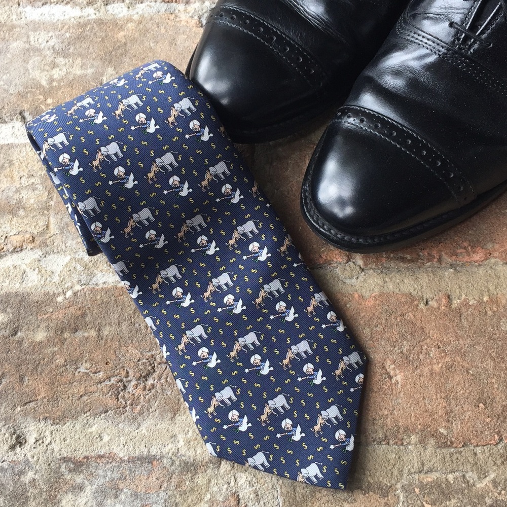 NWT Vineyard Vines donkey and elephant tie